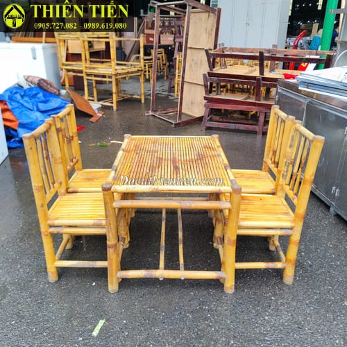 Bộ bàn tre 4 ghế (6)