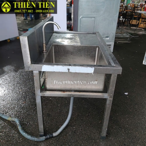 Bồn rửa đơn có chờ (4)