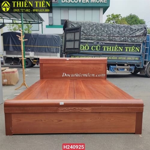 Giường phản 1m8 gỗ xoan đào (3)