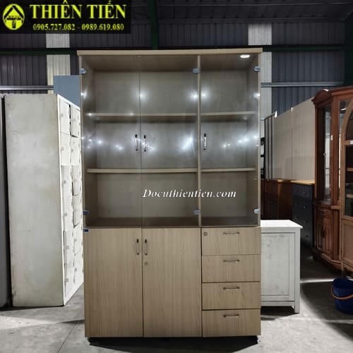 Tủ hồ sơ 3 cánh kính (1)
