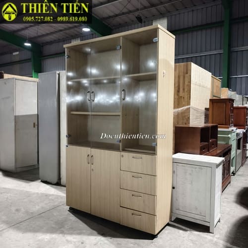 Tủ hồ sơ 3 cánh kính (2)