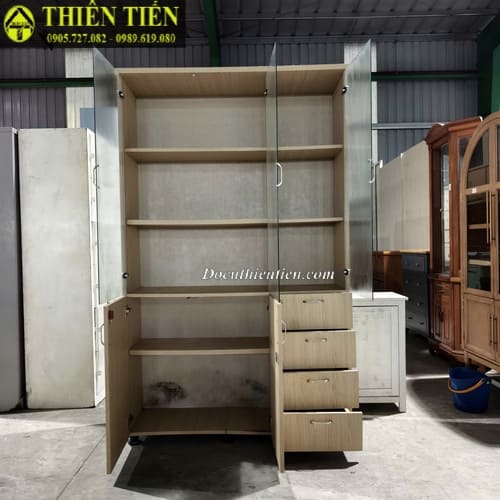 Tủ hồ sơ 3 cánh kính (3)