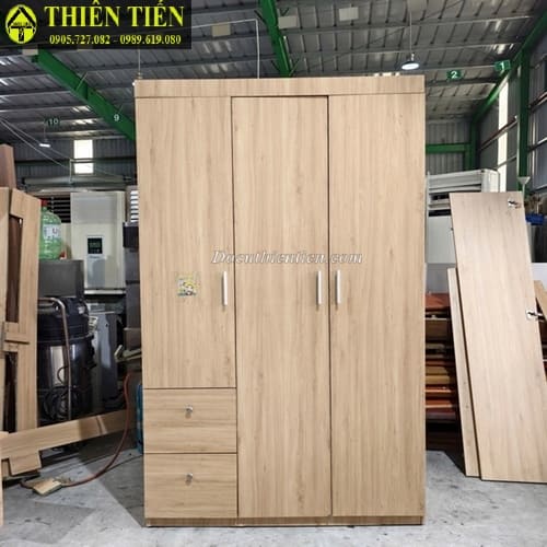Tủ quần áo 3 cánh MDF (2)