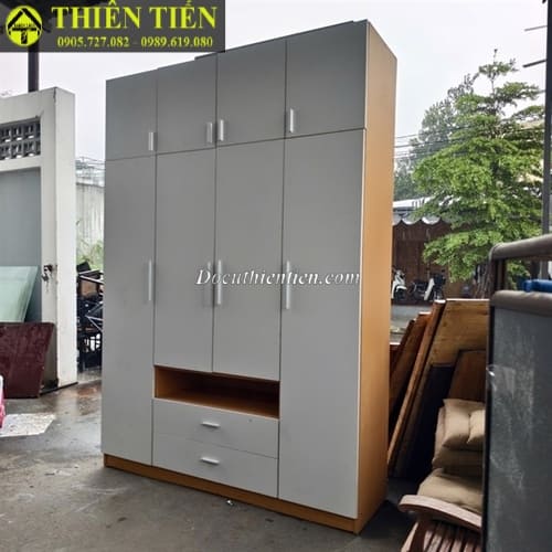 Tủ quần áo 4 cánh MDF (1)