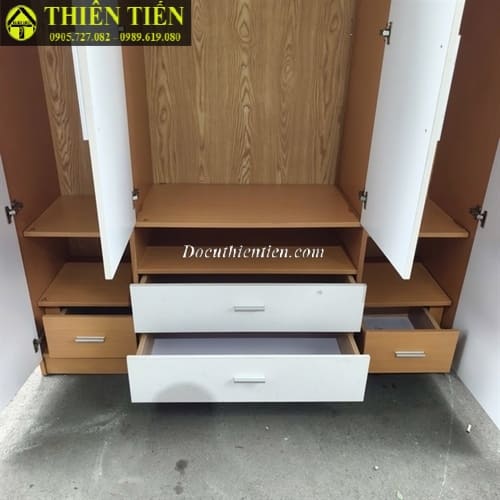 Tủ quần áo 4 cánh MDF (4)
