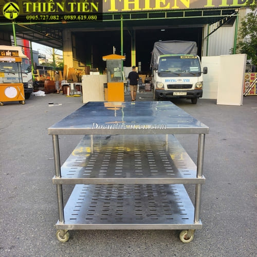Bàn bếp inox 3 tầng (2)