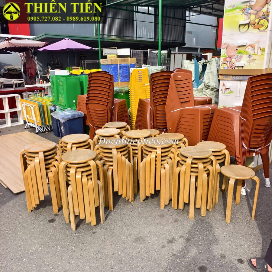 Ghế đôn gỗ (1)