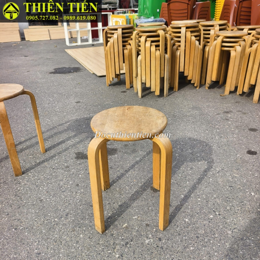 Ghế đôn gỗ (4)