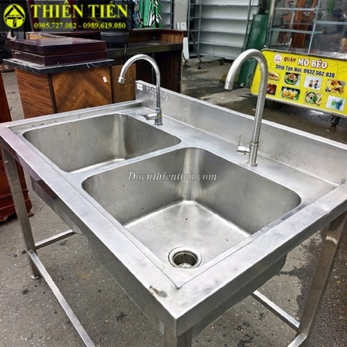 HL051125 Bồn rửa đôi 304 (4)