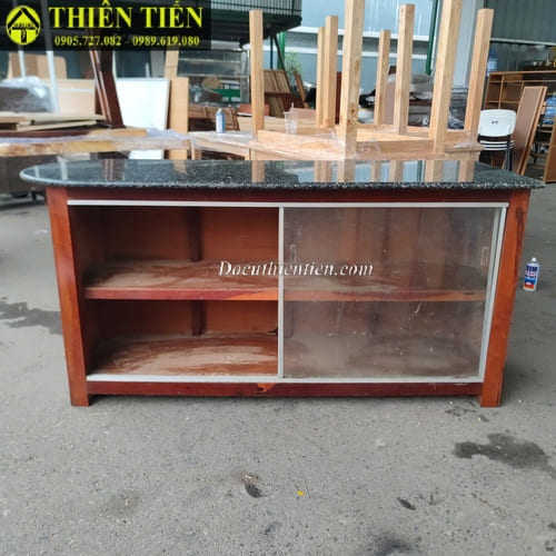 Kệ gỗ mặt đá (2)