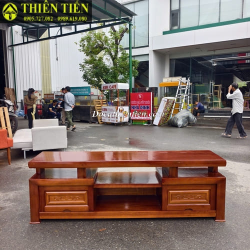 Kệ tivi 1m8 gỗ sồi (1)