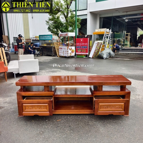 Kệ tivi 1m8 gỗ sồi (3)