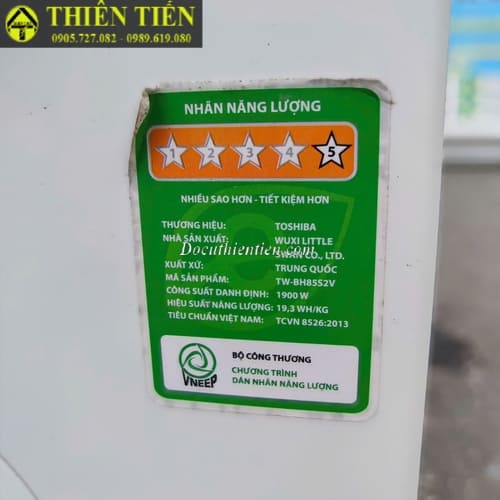 Máy giặt Toshiba TW-BH85S2V 7,5kg (2)