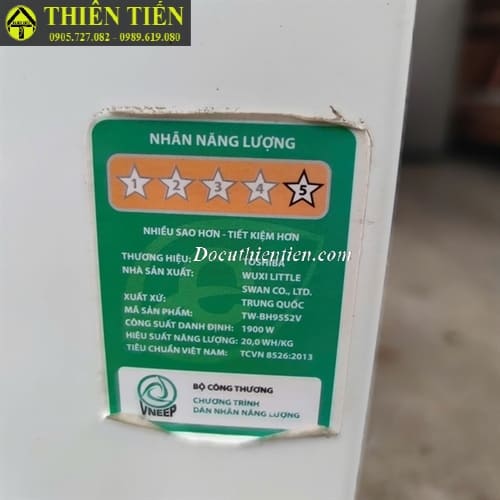 Máy giặt Toshiba TW-BH95S2V 8,5kg (4)