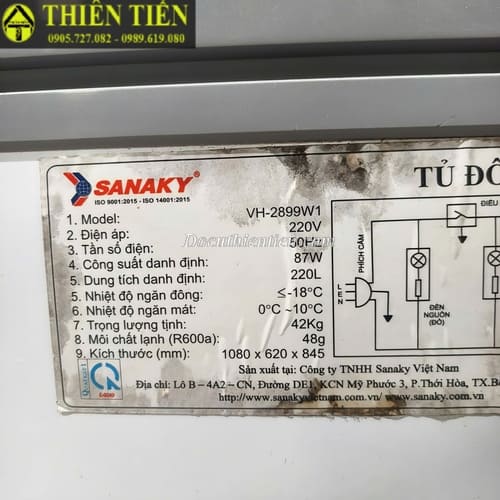 Tủ đông mát Sanaky VH-2899W1 (1)