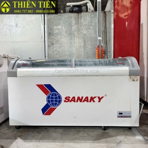 Tủ đông mặt cong Sanaky (2)