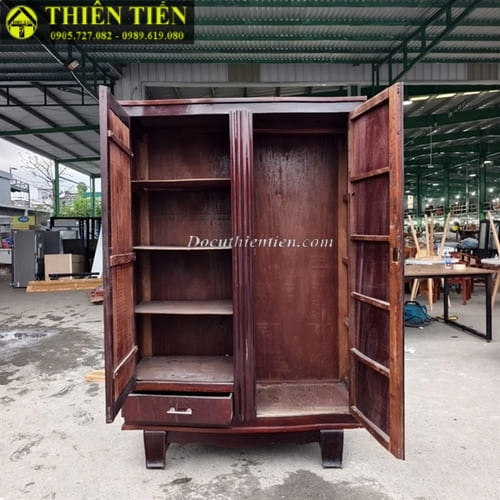 Tủ quần áo 2 cánh xưa (4)