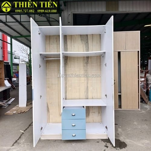 Tủ quần áo 3 cánh MDF (2)