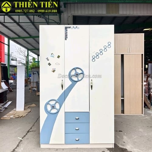 Tủ quần áo 3 cánh MDF (4)