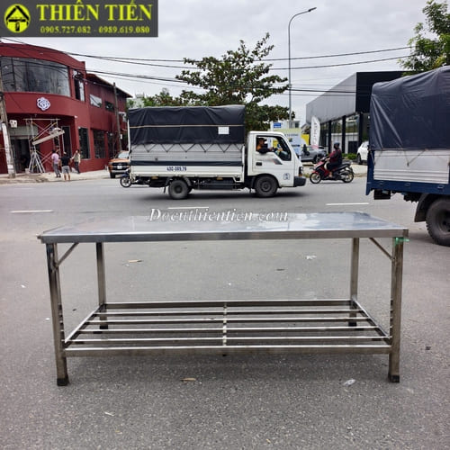 Bàn bếp inox 2 tầng (1)