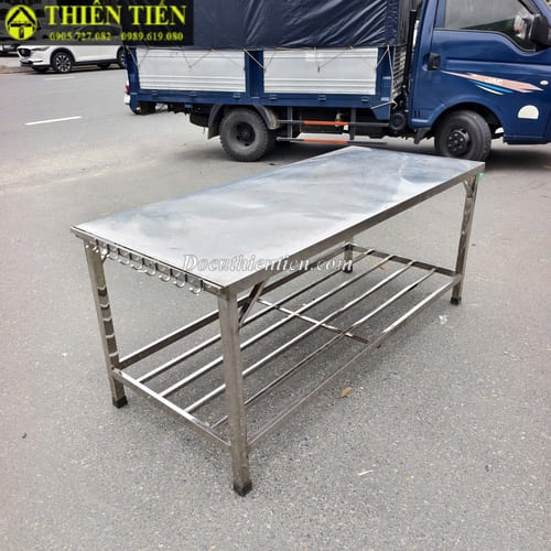 Bàn bếp inox 2 tầng (2)