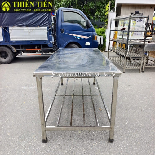 Bàn bếp inox 2 tầng (4)