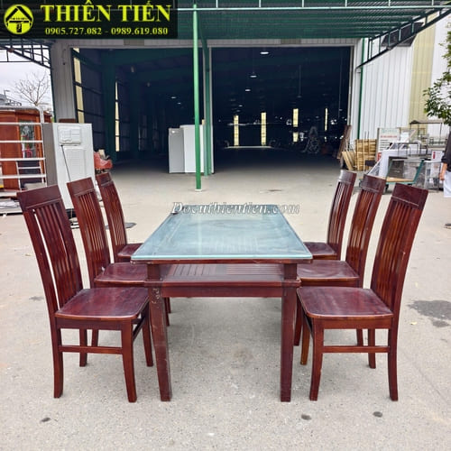 Bộ bàn ăn 6 ghế (2)