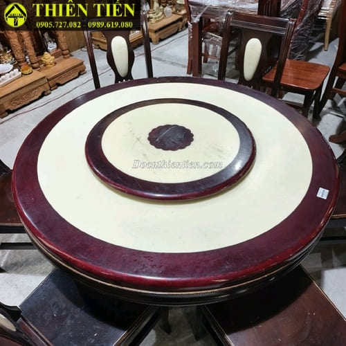 Bộ bàn ăn 6 ghế tròn (2)