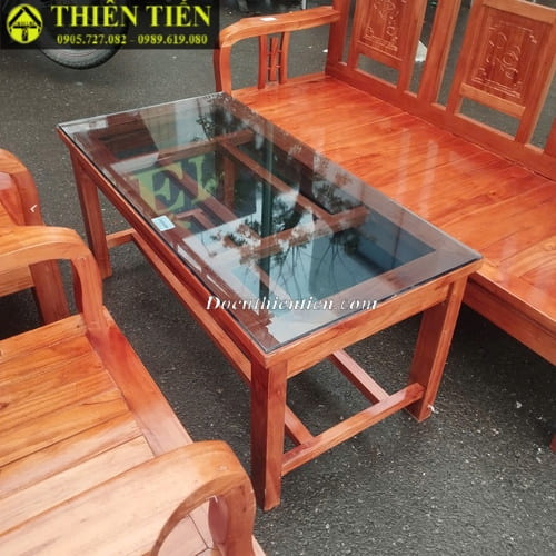 Bộ salon đối Phúc Lộc Thọ gỗ xoan ta (3)