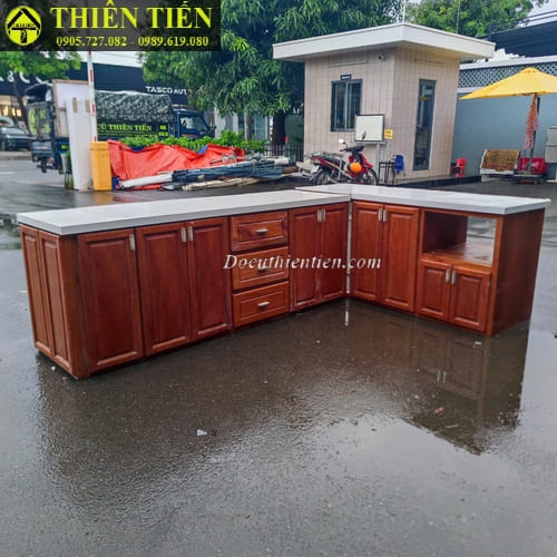 Bộ tủ bếp gỗ (4)