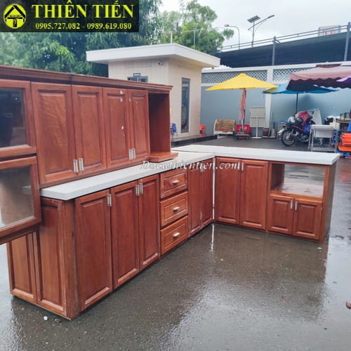 Bộ tủ bếp gỗ (5)