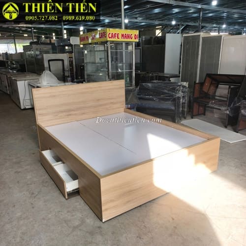 Giường 1m6 có ngăn kéo (3)