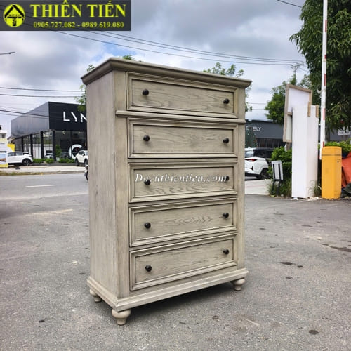 HL-Tủ gỗ 5 ngăn 1m38 (1)