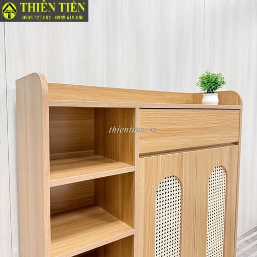 Tủ giày 2 cánh mây + 1 kệ (4)