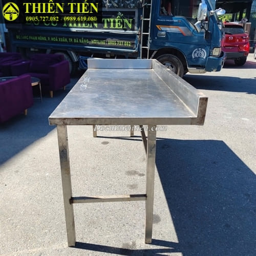Bàn bếp inox dài (3)