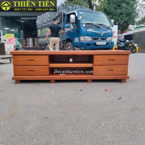 Kệ tivi gỗ xoan đào (1)