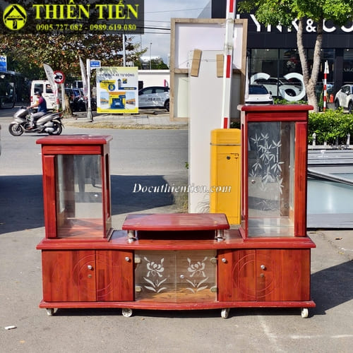 Kệ tivi kèm tủ (2)