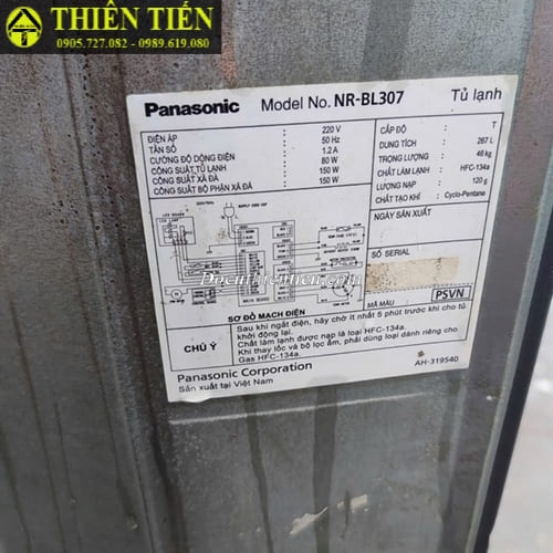 Tủ lạnh Panasonic NR-BL307 (3)