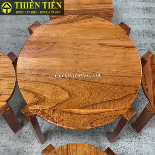 bộ bàn 4 ghế tròn (7)