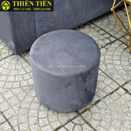 Ghế sofa tay vuông kèm đôn xanh (4)