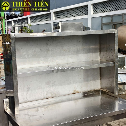 Bàn bếp inox kèm kệ (4)