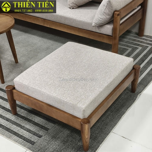 Bộ sofa góc L nệm xám (4)