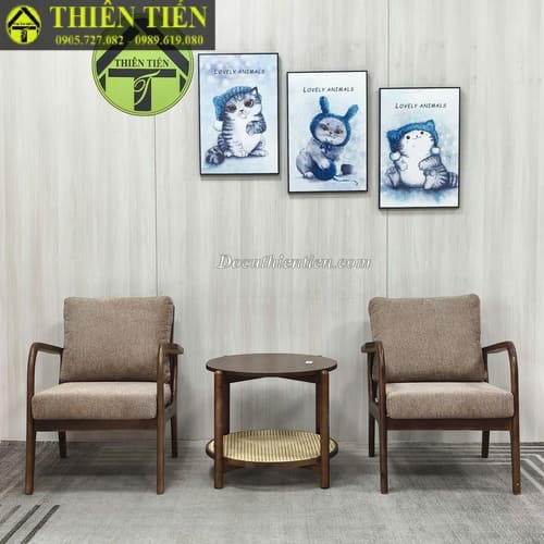 Ghế sofa khung gỗ nâu (2)
