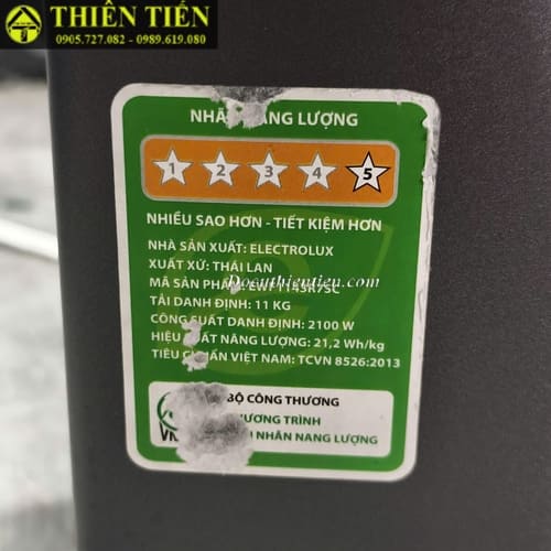 Máy giặt Electrolux EWF1143R7SC 11kg (1)