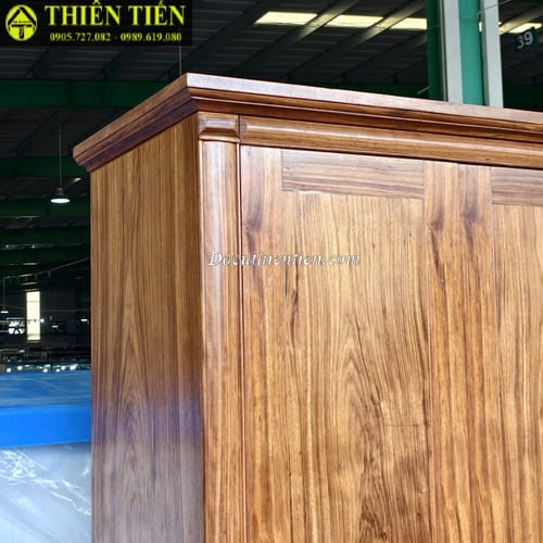 Tủ quần áo 3 cánh gỗ hương xám (3)