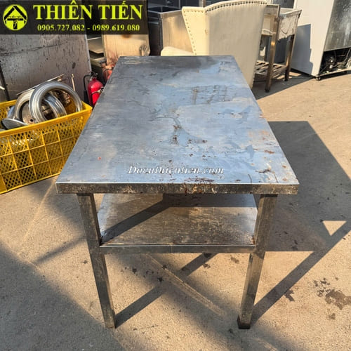 Bàn bếp inox 2 tầng 135cm (2)