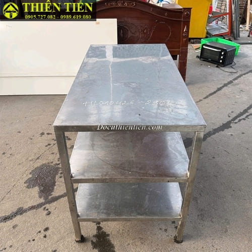 Bàn bếp inox 3 tầng (4)