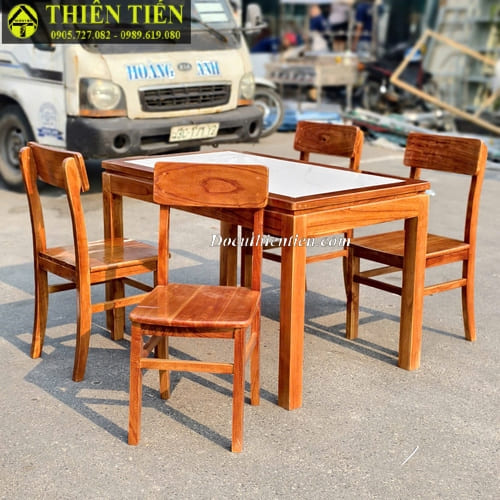 Bộ bàn ăn 4 ghế (2)