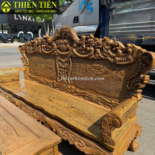 Bộ salon mun đuôi công (5)