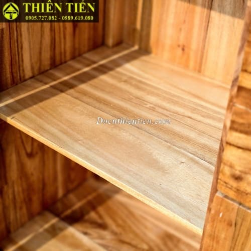H-Tủ giày 3 cánh xoan ta (5)
